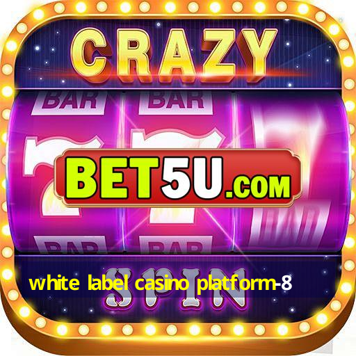 white label casino platform